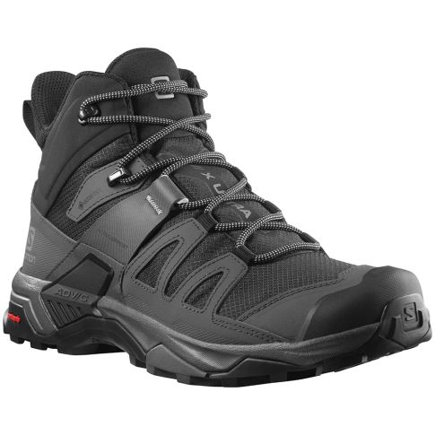 Bota Salomon X Ultra 4 Mid GTX Black-Magnet-Pearl Blue